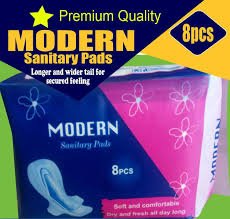Modern Sanitary Napkin (8 Pc)