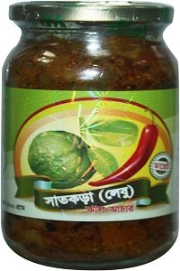 Shatkora Pickle(Acher)-  (400 gm)