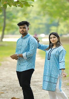 Shirt & 2 pc Couple Dress